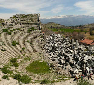 Reste des römischen Theaters