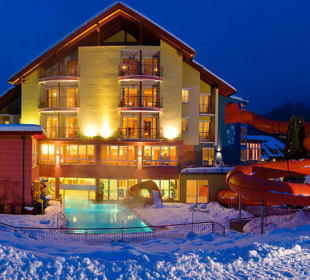 Das Babyhotel im Winter mit Windelwedelwelt