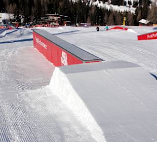 Impressionen aus dem Snowpark Alta Badia