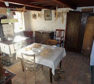 Wohnküche eines Landarbeiters