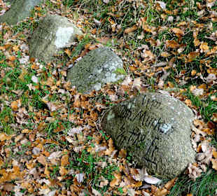 Gedenksteine für die Gefallenen der Region