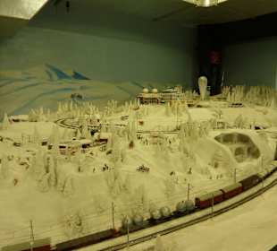 Skandinavische Schneelandschaft