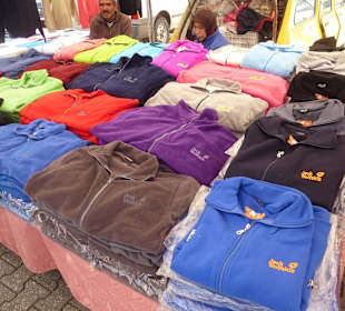 Stände auf dem Basar