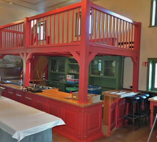 Im Tanzsaal des Gasthauses