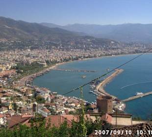Alanya Festung Ausblick