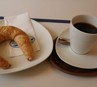 Zur Kaffeepause beim Marktcafé Brandstetter