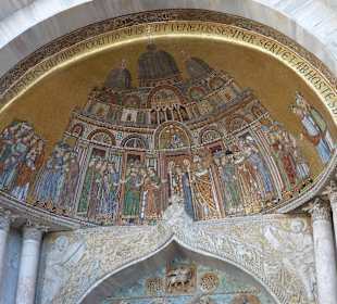 Mosaike von der Basilica San Marco