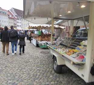 Altstadt Freiburg Markt am Münster