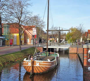 Spaziergang durch das Zentrum von Papenburg