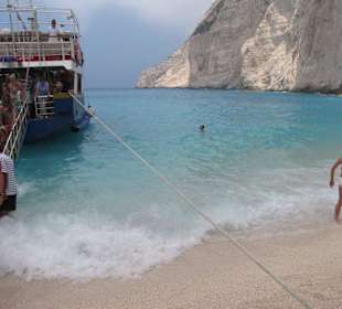 Výlet lodí kolem Zakynthos