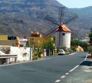 Windmühle in Puerto de Mogán
