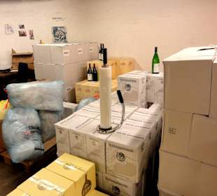 In der Kommissionierung des Bremer Ratskellers