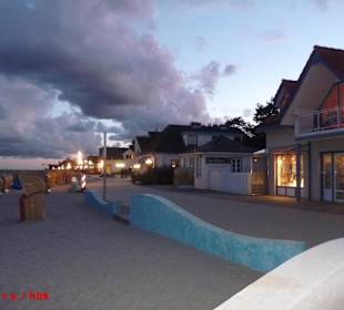 Abendstimmung auf der Promenade