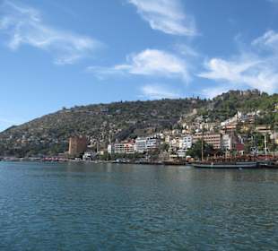 Mit dem Schiff um die Küste Alanyas herum