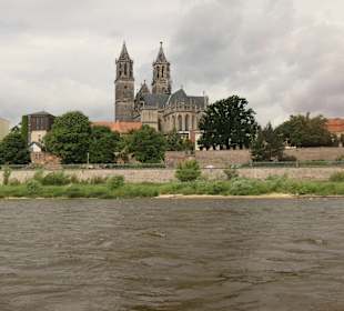 Der Dom von Magdeburg am Domplatz
