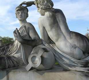 Springbrunnen im Schlosssee