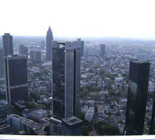 Blick aufs Bankenviertel