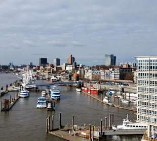 Blick auf den Hafen