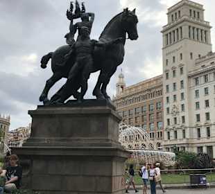 Platz von Katalonien