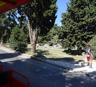 Mit der City Train durch Kos Stadt