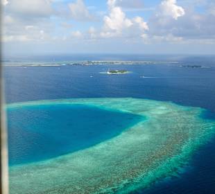 Anflug - toller Blick