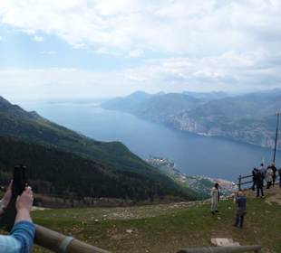 Von Monte Baldo in 1760m höhe