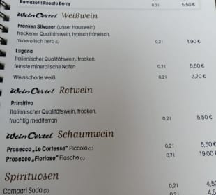 Speisekarte
