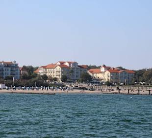 Blick zurück auf Kühlungsborn