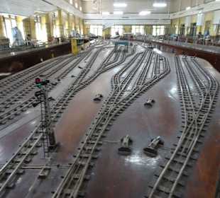 Modell Rangierbahnhof