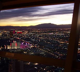 Sonnenuntergang ueber Vegas