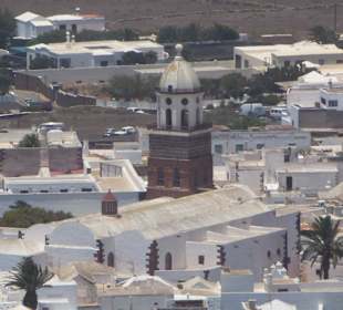 Blick auf die Kirche Nuestra Senora in Teguise