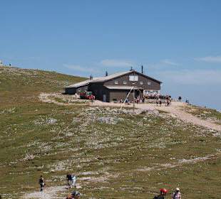 Viel los auf dem Weg zur Fischerhütte