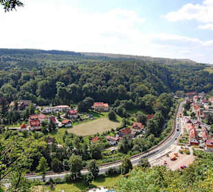 Rübeland vom Schornsteinberg aus