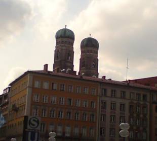 Sicht vom Marienplatz aus