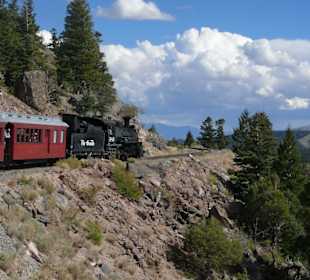 Fahrt mit der Cumbres&Toltec Scenic Railroad