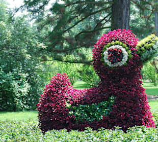 Bepflanzung je nach Jahreszeit