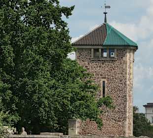 Bei einem Spaziergang entlang des Fürstenwalls
