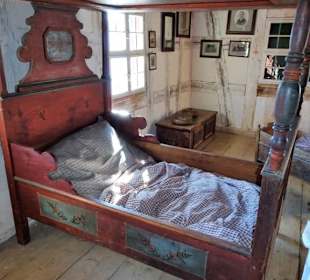 Schlafstellen im Bauernhofmuseum