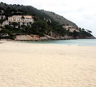 Strand im April 2010