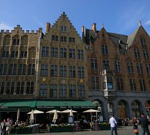 Backsteinbauten am Marktplatz