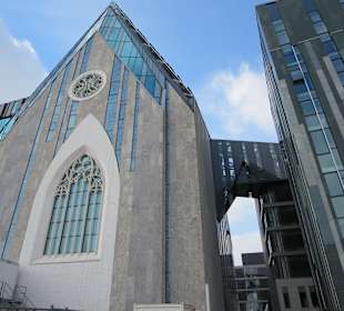 Aussicht auf die Universitätskirche St. Pauli