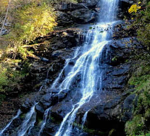 Der Schleierwasserfall bei Hart