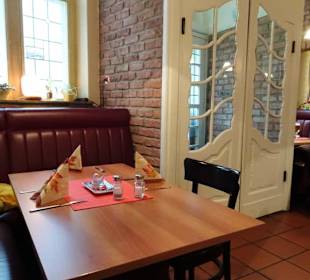 Blick in den Gastraum des Concordenhauses