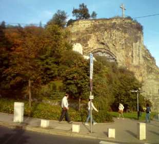 Das Kreuz auf dem Berg.