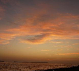 Himmel, nach dem die Sonne untergegangen ist