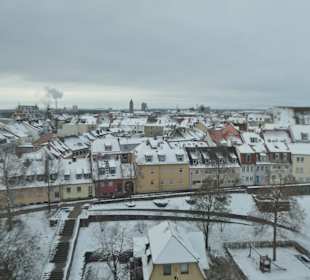 Blick vom 8. Stock / Panorama Hotel Schweinfurt