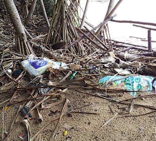 Was noch zu finden ist ist Abfall