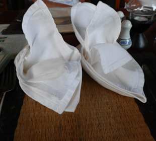 Liebevoll gedeckter Tisch ist selbstverständlich