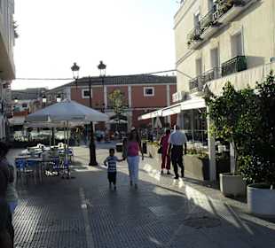 Zentrale Einkaufsstrasse in Puerto Santa Maria