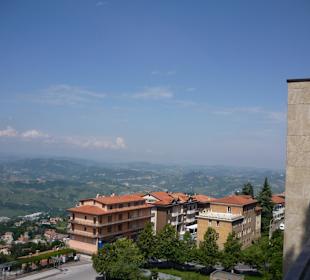 Blick vom Piazzale Calcigni